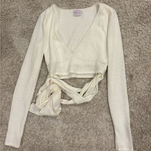 Urban Outfitters Out From Under White Sweater Long Sleeve